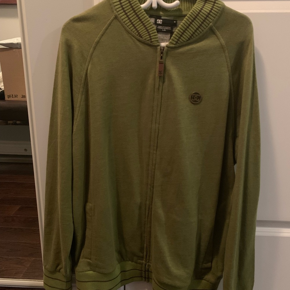 DC zipper sweater in mint condition
